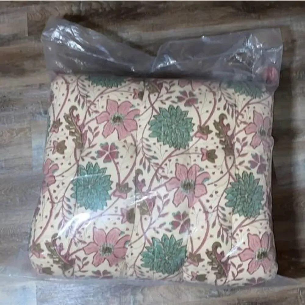 Anthropologie Bungalow Denmark Floral Mattress Cushion